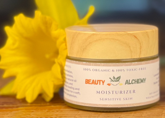 Beauty Alchemy Moisturizer for Sensitive Skin Reversal - 100% Organic & 100% Toxic-Free