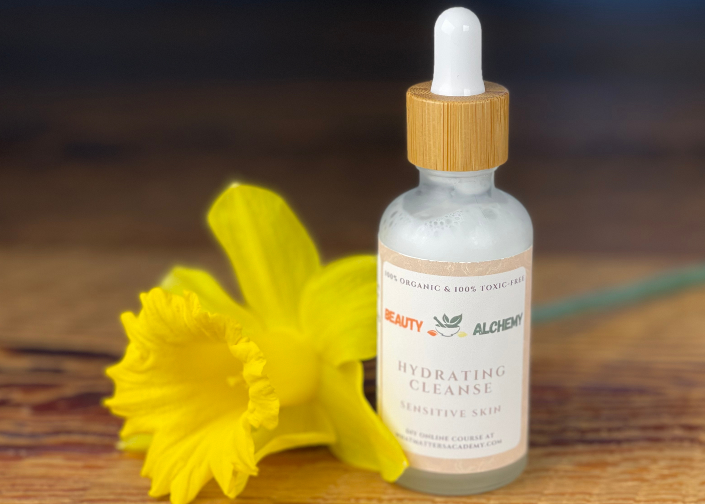 Beauty Alchemy Hydrating Cleanse for Sensitive Skin Reversal - 100% Organic & 100% Toxic-Free